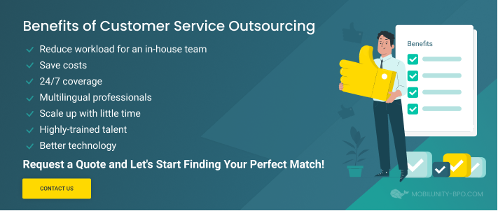 benefits of customer service outsourcing